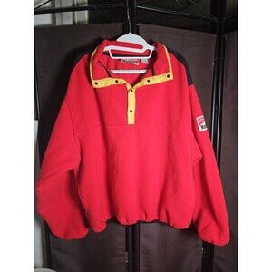 Marlboro Adventure Team Fleece Jacket Embroidered Logo Size L Men's Outerwear